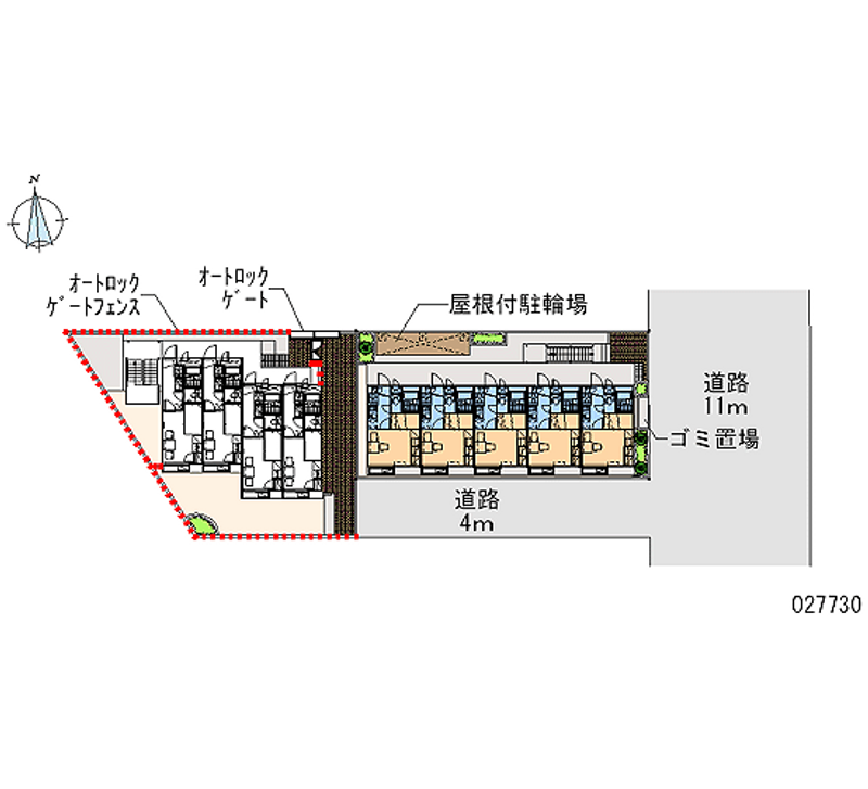 レオパレス明和 区画図