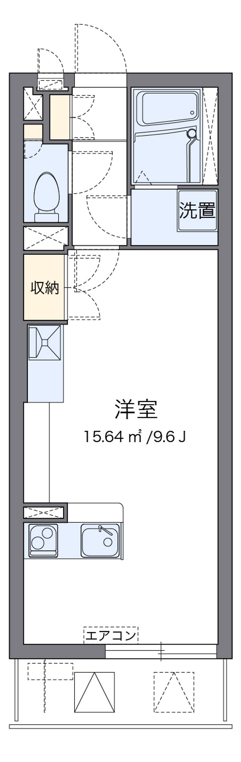 ミランダ宝塚南口 間取図