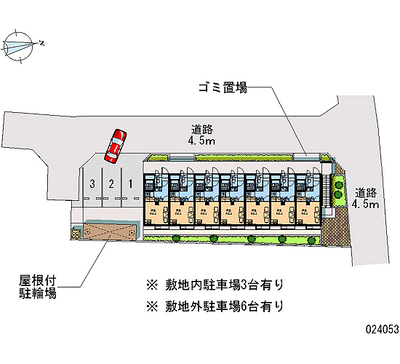 24053 Monthly parking lot