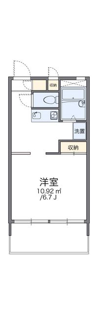 レオパレスエントピアＳＳ 間取り図