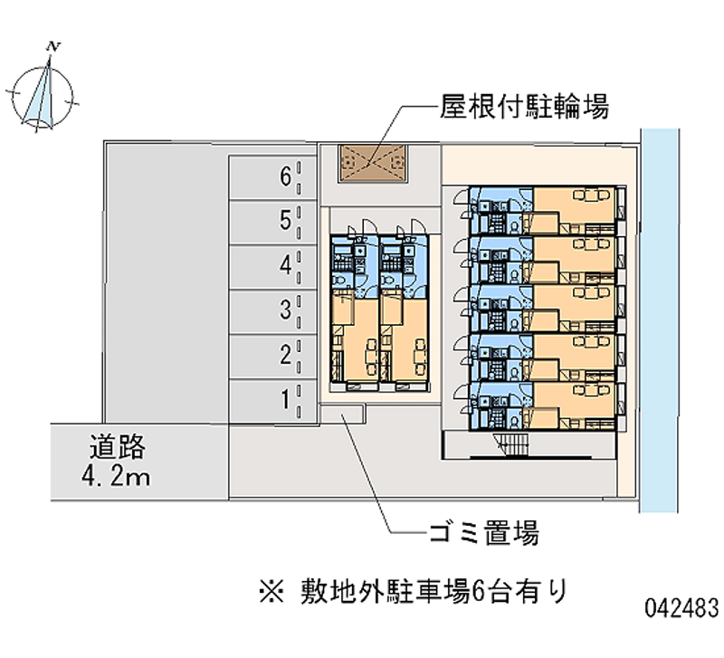 42483 Monthly parking lot