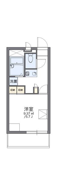 レオパレスル・レーヴ 間取り図