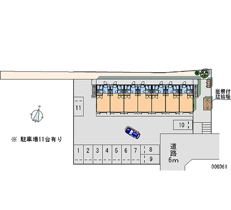 レオパレス半田 月極駐車場