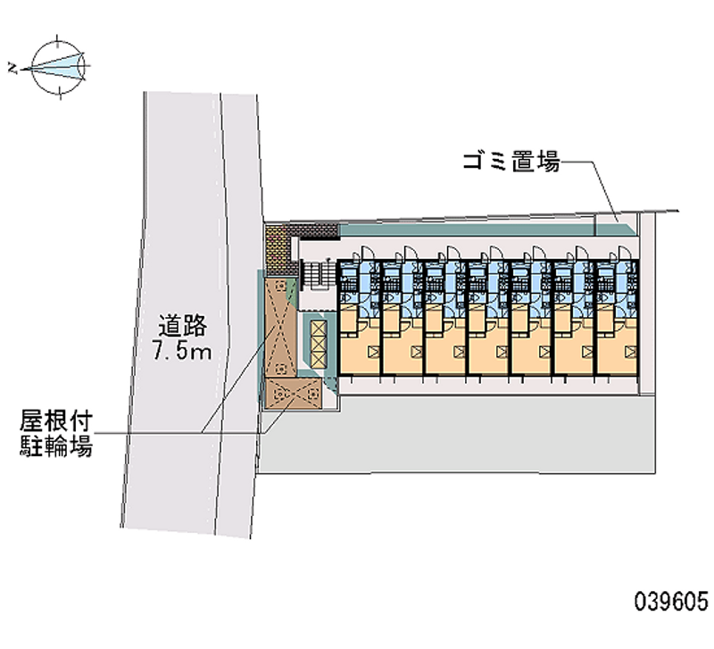 レオパレススカイ 区画図