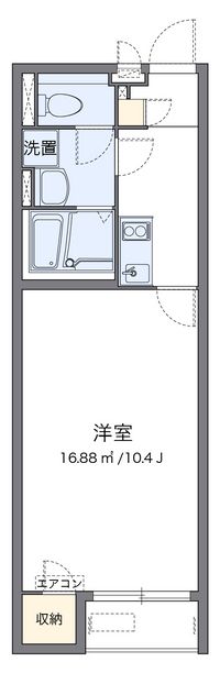 クレイノＣＩＥＬ 間取り図