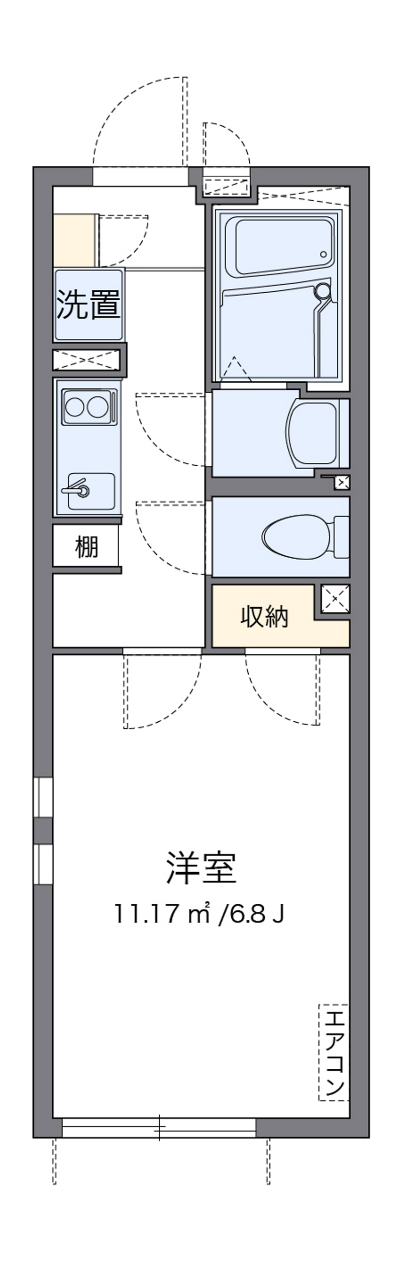 CLEINO MIKI Nishi Shinjuku Floor plan