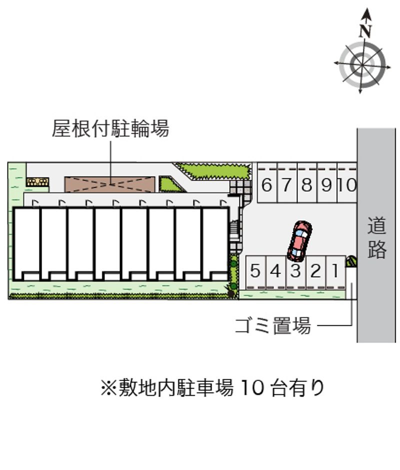 レオネクスト己新田 配置図