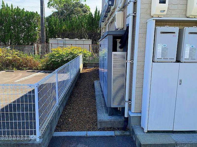 レオパレスボムール西高泊 共用部分