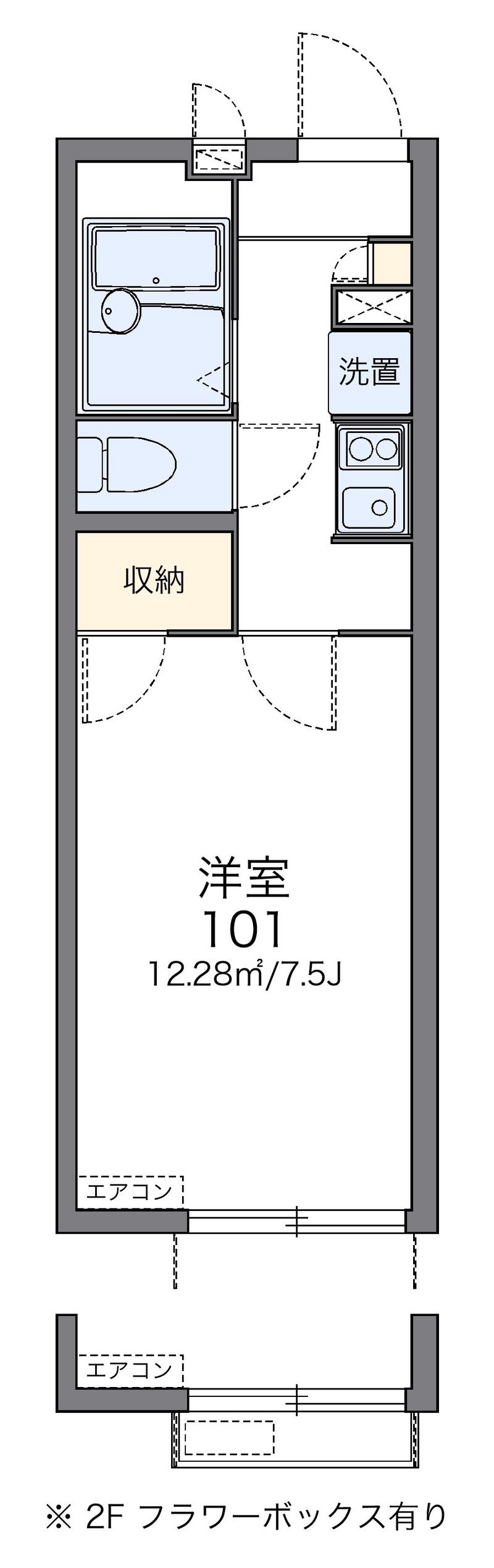 レオパレスＫ　ｓ 間取図