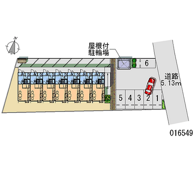 16549 Monthly parking lot