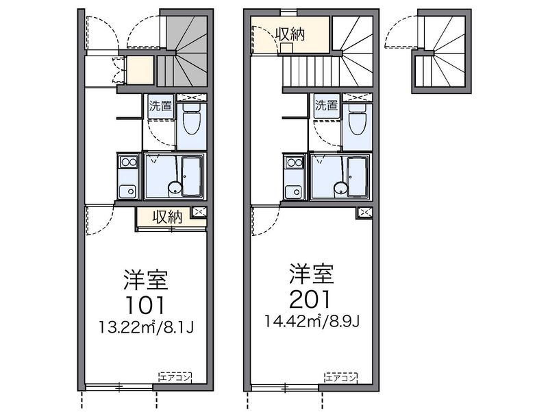 レオネクストオレンジヒルズ 間取図