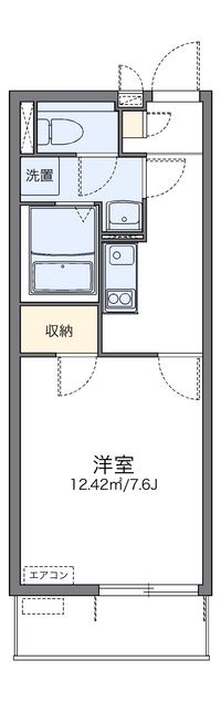 レオネクストラグレージュⅡ 間取り図