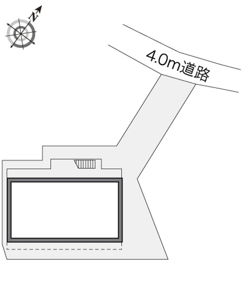 レオパレスマーレリリⅡ 配置図
