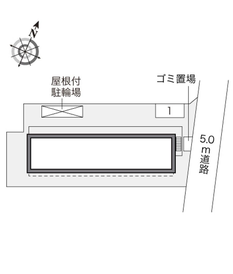 レオパレスジュネス 配置図