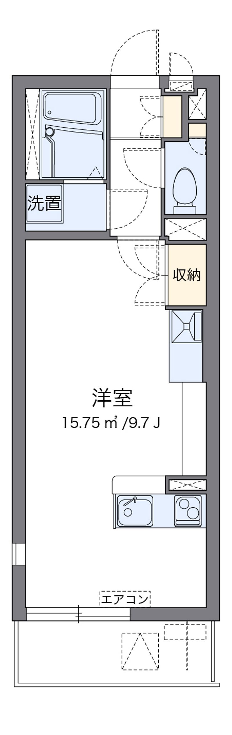 ミランダヴィーブルⅣ 間取図