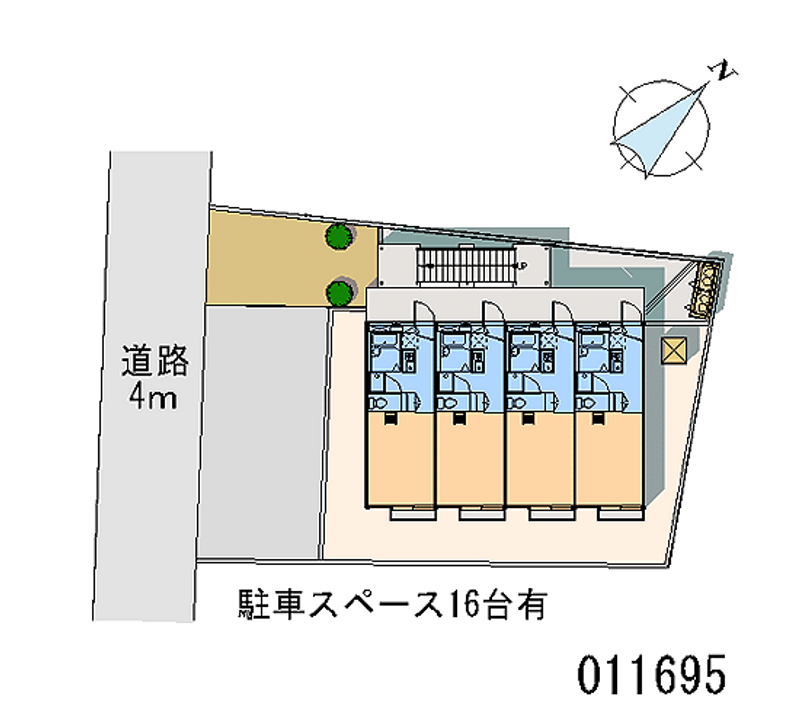 レオパレスコンフォート小宮 月極駐車場