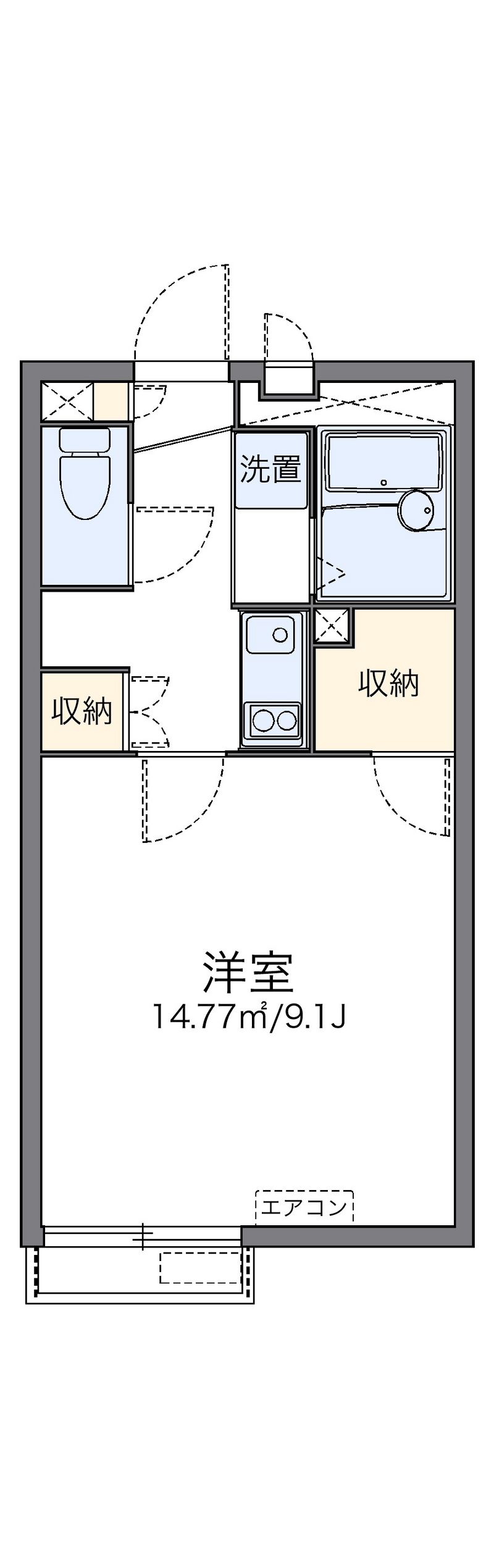 レオネクストサンセール 間取図
