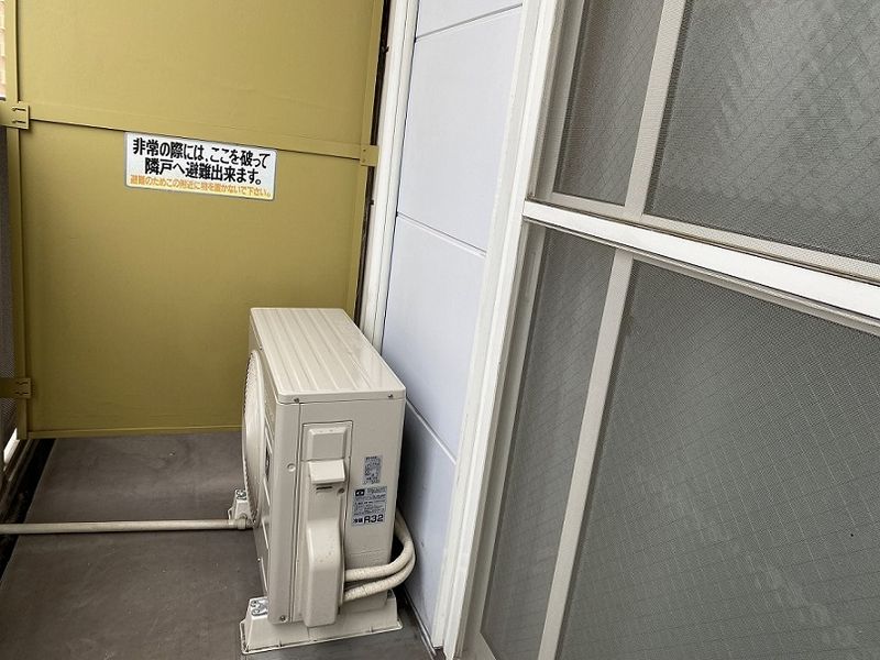 レオパレスオレンジ バルコニー