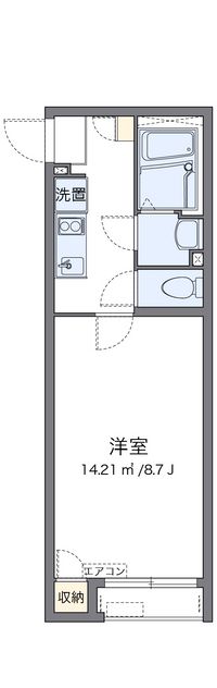 クレイノプレッツェモロ 間取り図