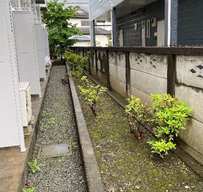 レオパレスクレインパインⅡ 庭