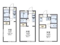 レオパレス妙蓮寺ヴィラ 間取り図