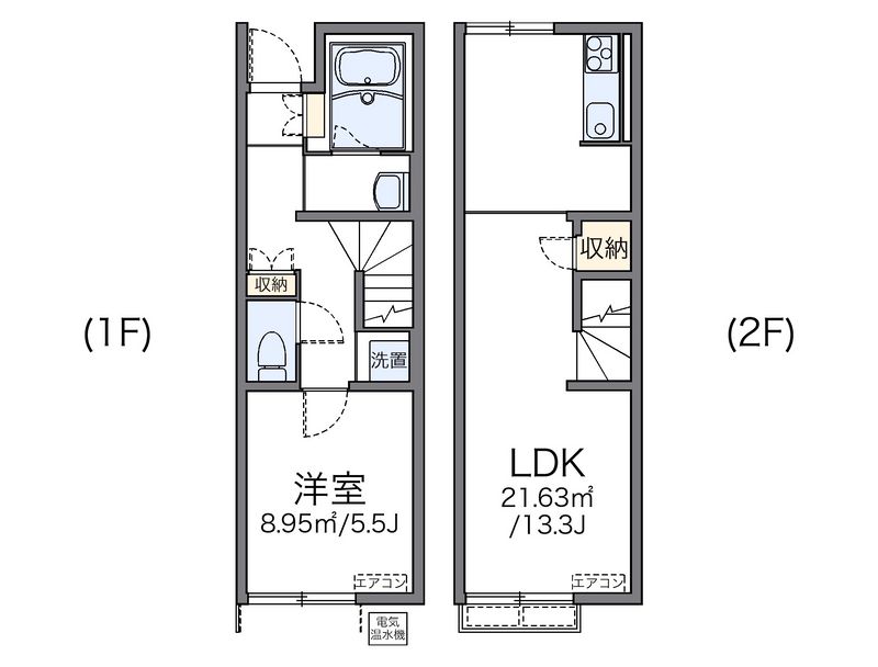 レオネクストルーポ 間取図