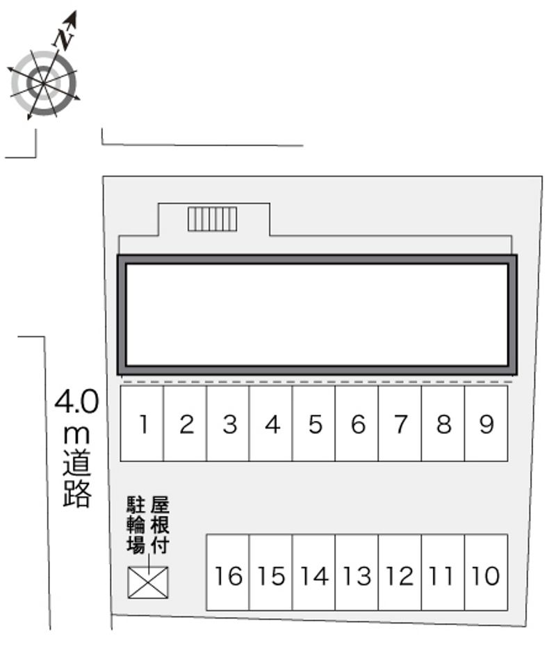 レオパレスジュミーノ 配置図