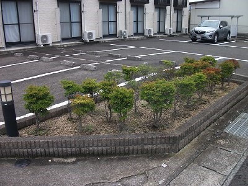 レオパレスレモ 庭