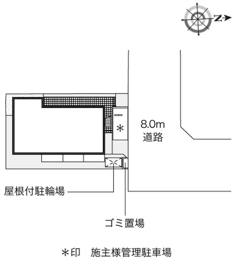 レオネクストシャンブル 配置図