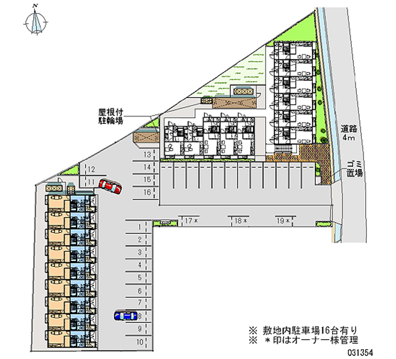 31354 Monthly parking lot