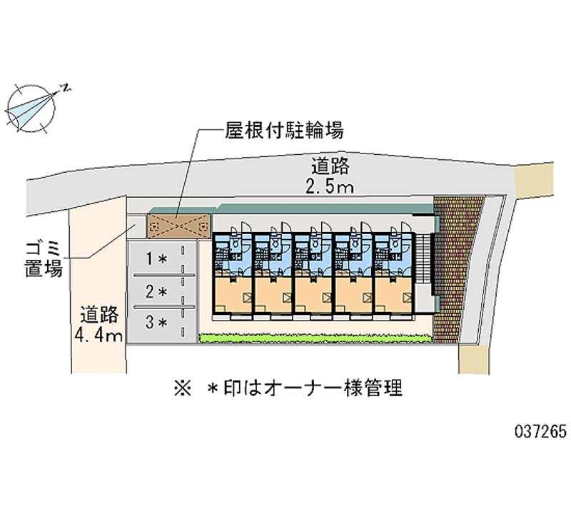 レオパレスビクター 区画図