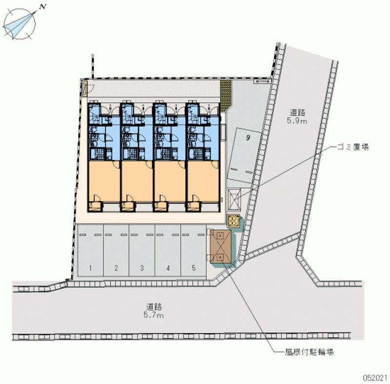 52021 Monthly parking lot