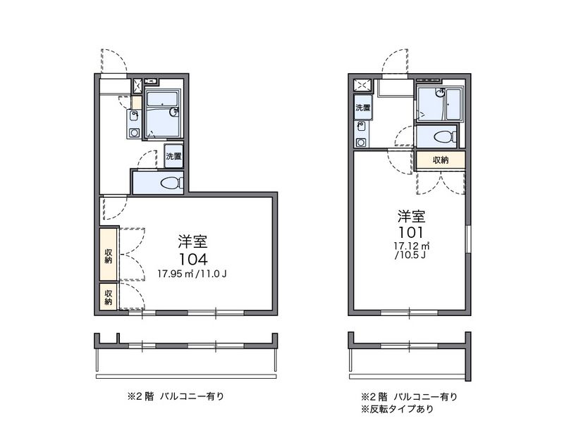 レオパレス前原 間取図
