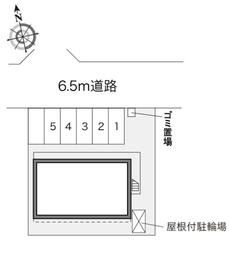 レオパレス本城 配置図