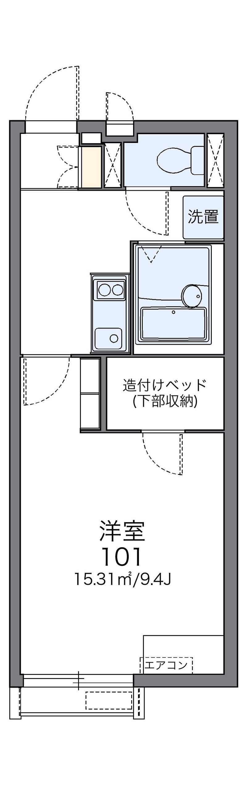 レオネクストサンベスト 間取図