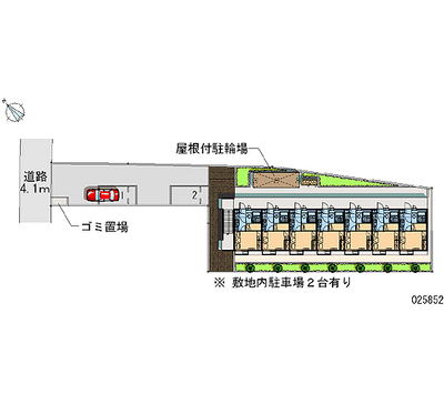 25852 Monthly parking lot