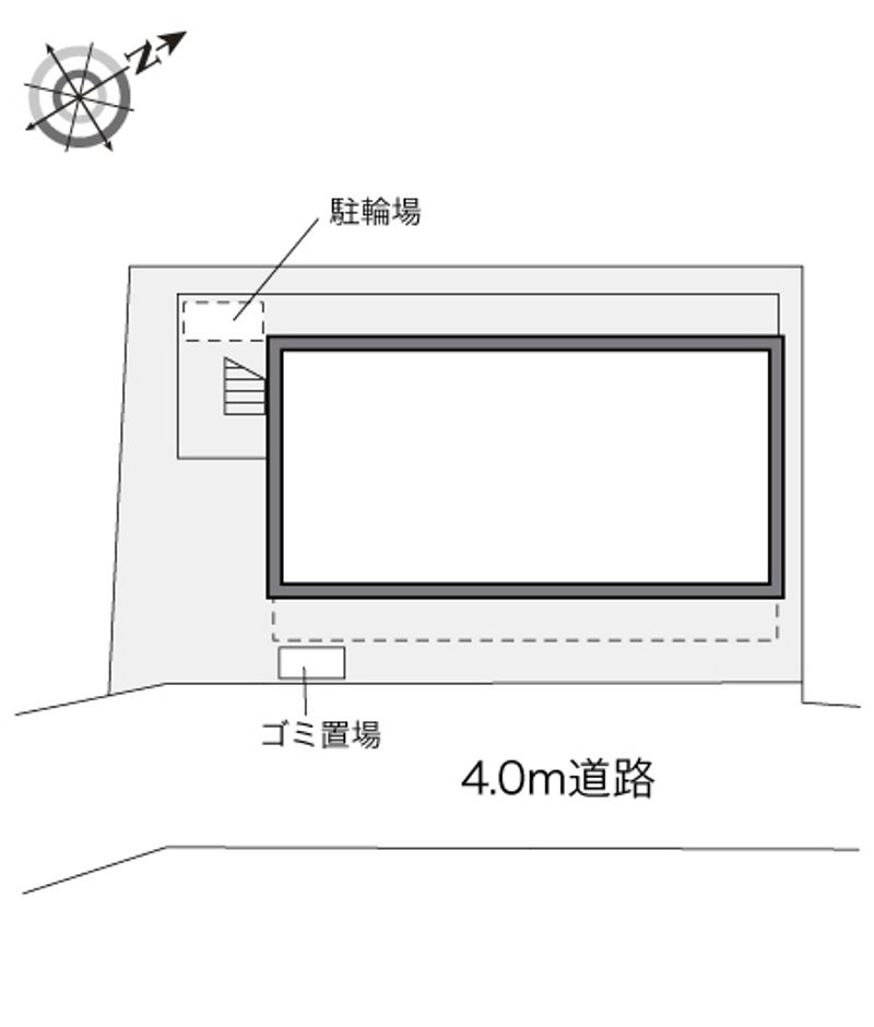 レオパレス真Ⅴ 配置図