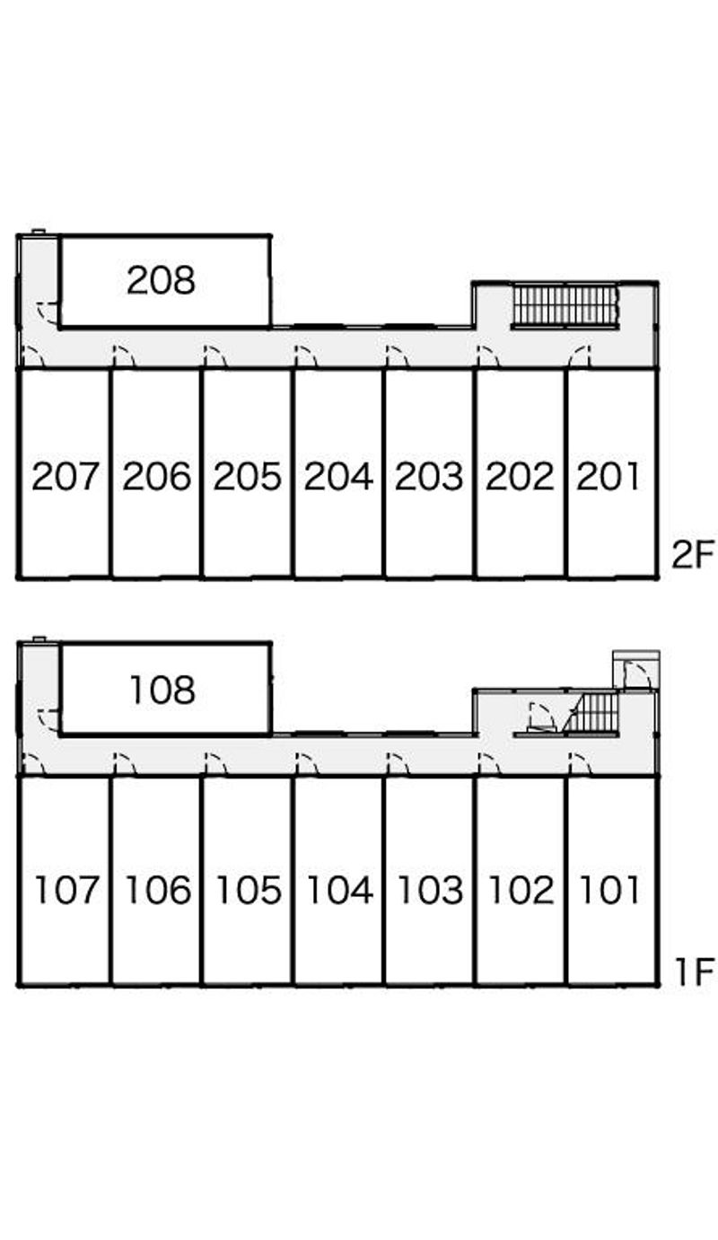 レオパレスアウル 間取り配置図
