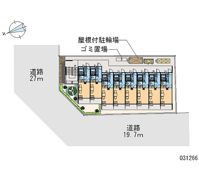 レオパレスプレシャス 区画図