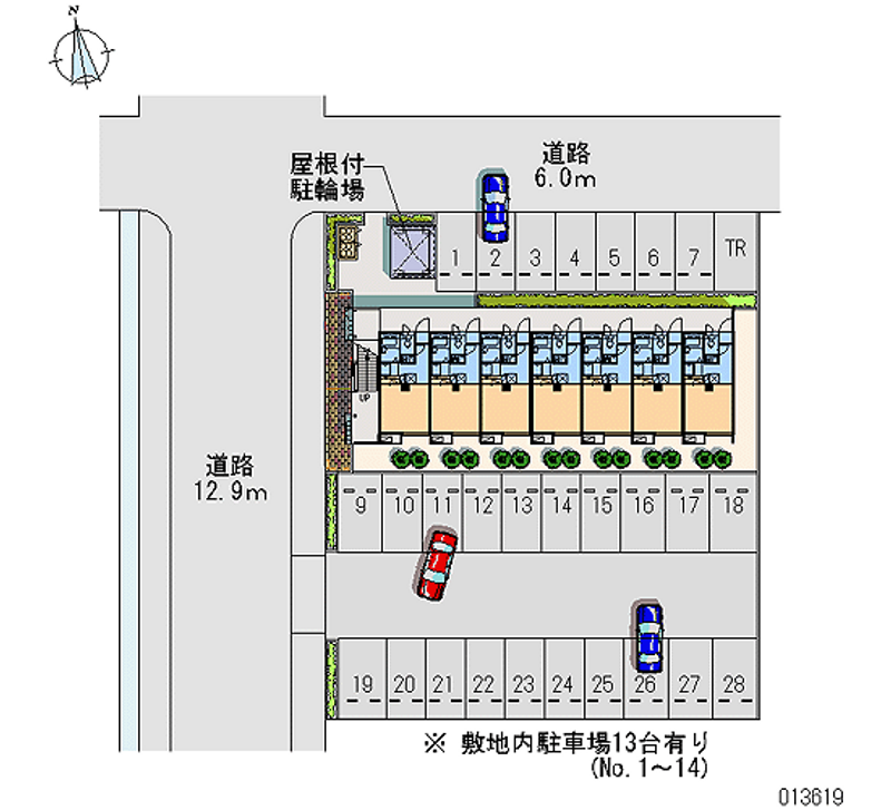 レオパレスＦｉｒｓｔ 月極駐車場