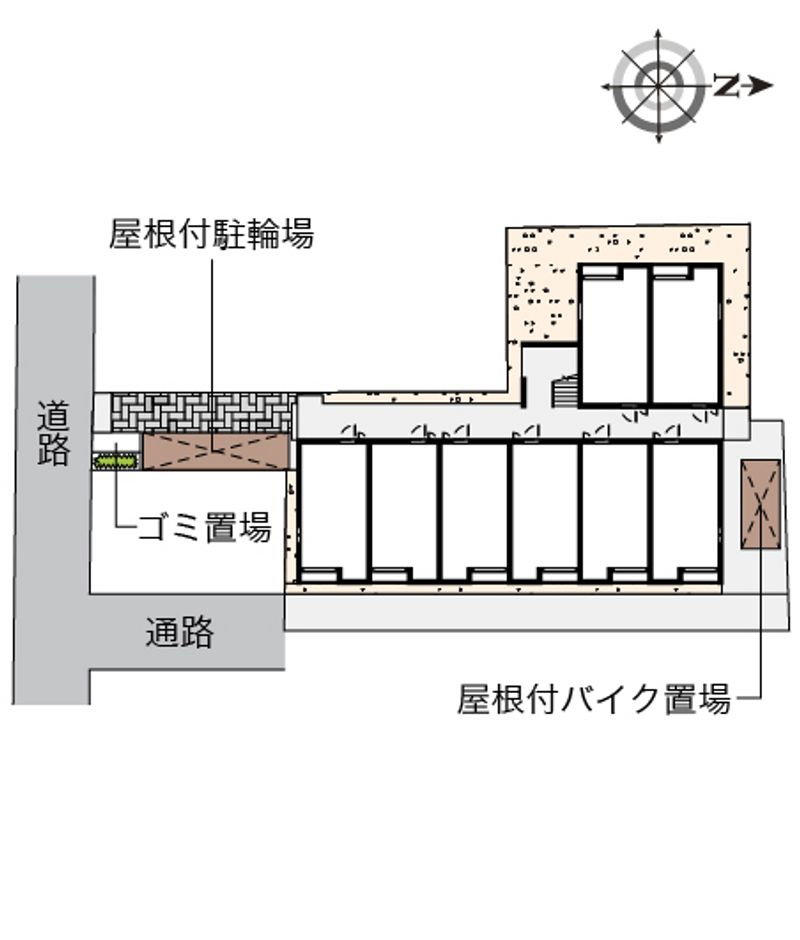 クレイノトレス 配置図