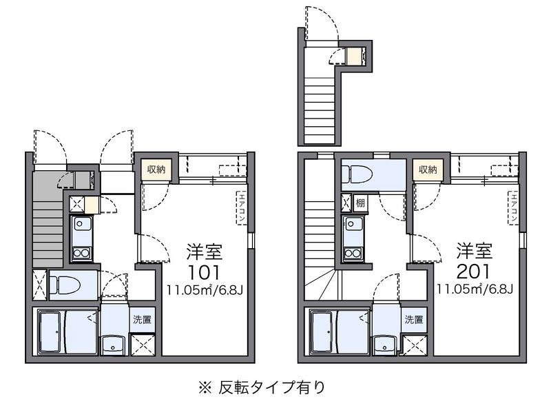 レオネクスト鳥飼 間取図