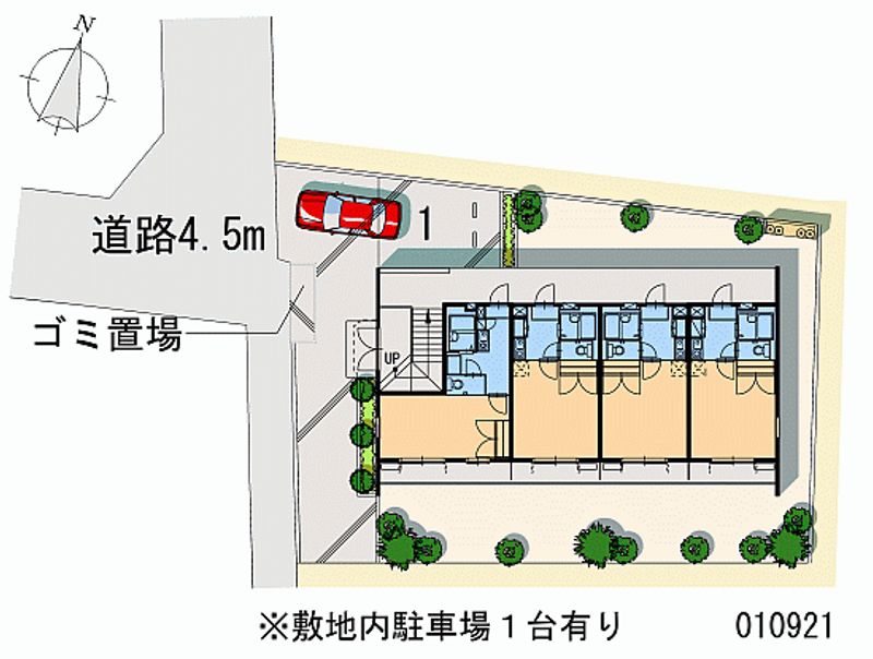 レオパレスＢＬＯＷＩＮ　ＩＮ　ＴＨＥ　ＷＩＮＤ 区画図