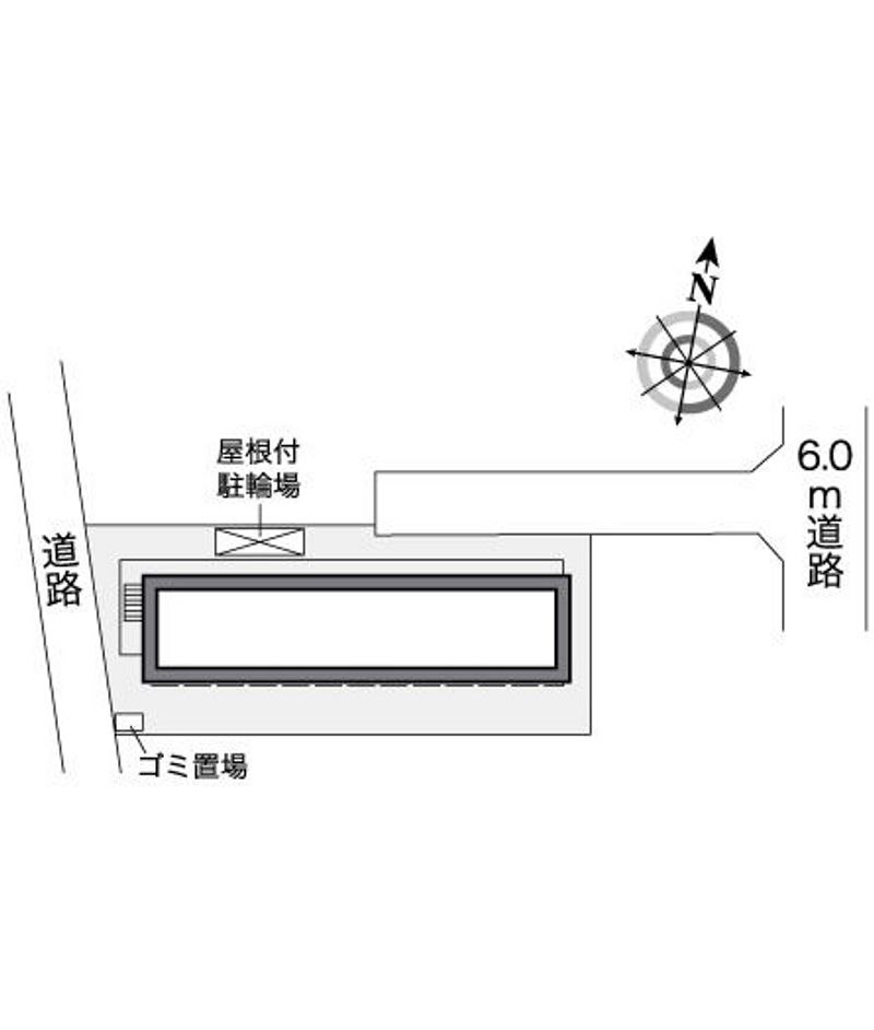 レオパレスソシエ 配置図