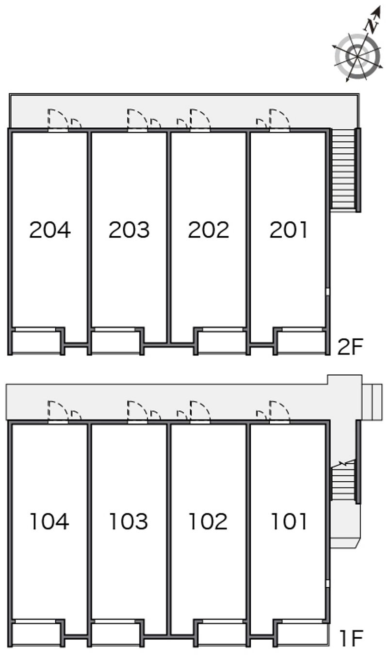 ミランダ六仙公園 間取り配置図
