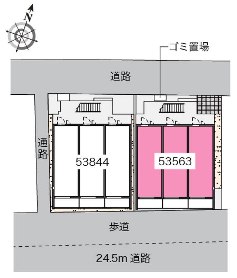 レオネクストグランピア根岸 配置図