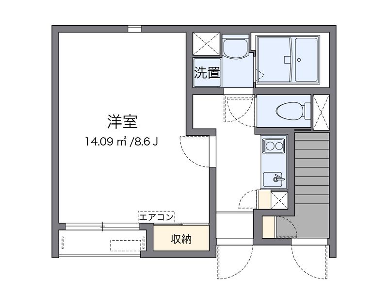 クレイノプランドール 間取図