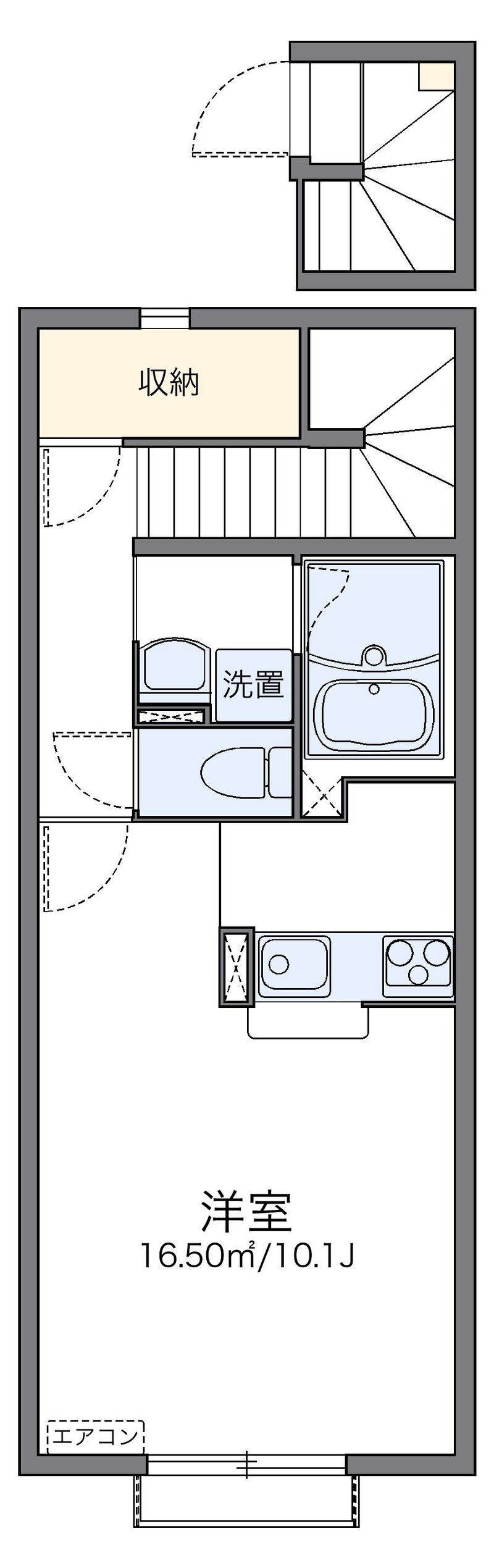 レオネクスト菜畑 間取図