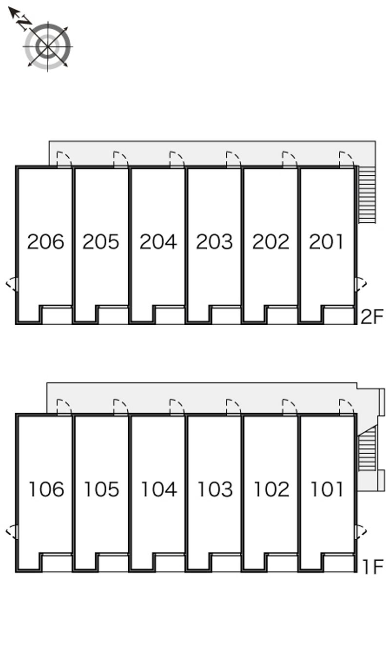 レオネクスト集 間取り配置図
