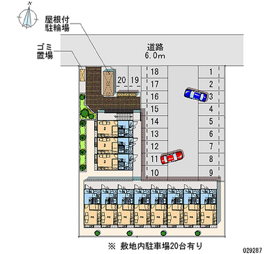 29287月租停车场